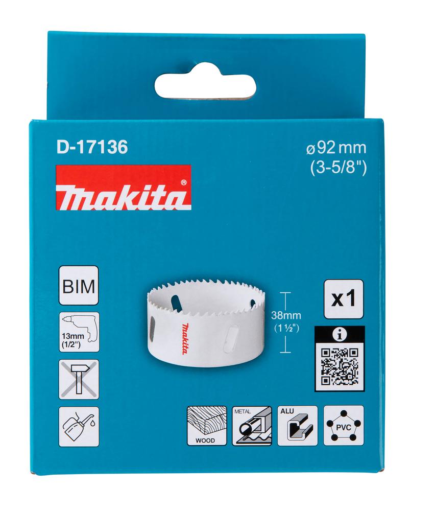 BROCA CORONA BIMETAL 92MM D-17136