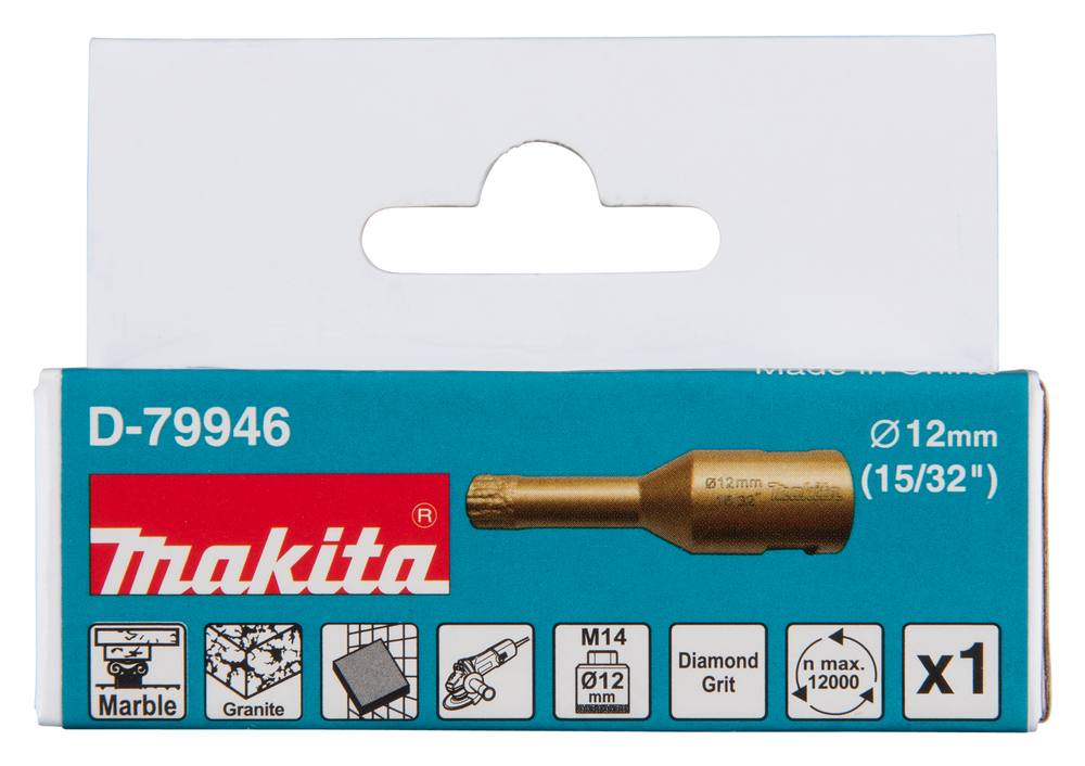 BROCA DIAMANTE AMOLADORA 12MM D-79946