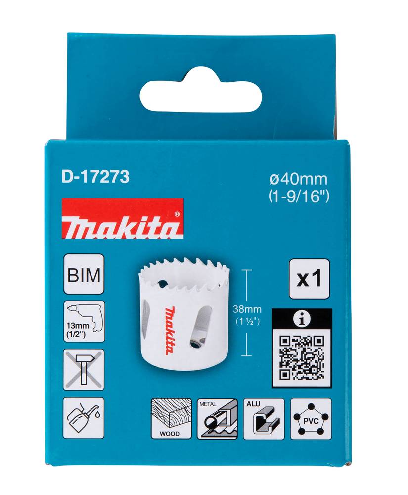 BROCA CORONA BIMETAL 40MM D-17273