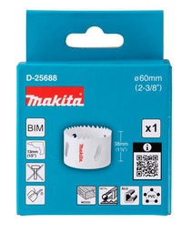 BROCA CORONA BIMETAL 60MM D-25688