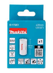 BROCA CORONA BIMETAL 20MM D-17251